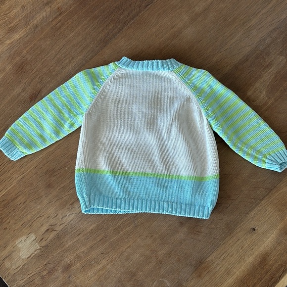 Toddler knit rabbit sweater - Picture 2 of 6